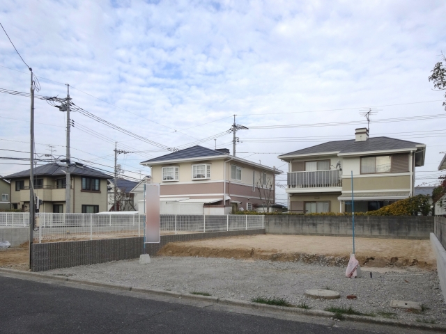 住宅街 整地済み 更地